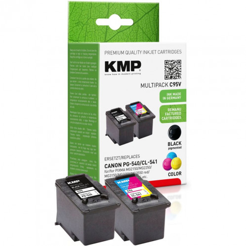 KMP C95V Multipack BK/Color Compat. av. Canon PG-540/CL-541 586280-33