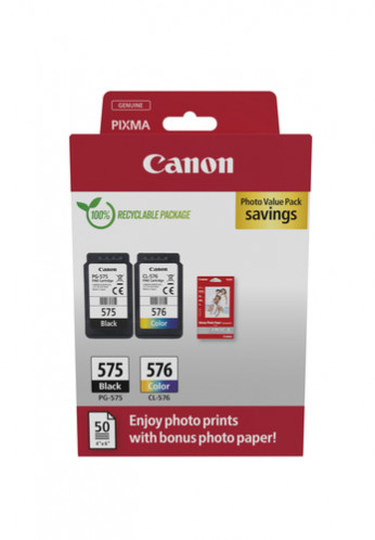 Canon PG-575 / CL-576 Photo Value Pack 826912-33