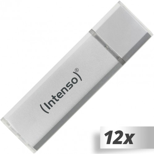 12x1 Intenso Alu Line 16GB USB Stick 2.0 argent 305202-32