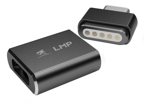 LMP Adaptateur magnétique de charge USB-C gris sidéral ADPLMP0012-34