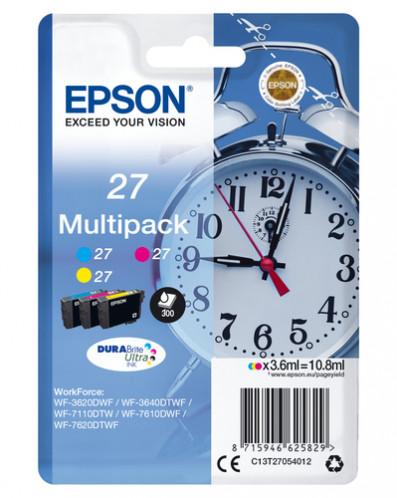 Epson DURABrite Ultra Ink Multipack (3 couleurs)T27 T 2705 267990-33