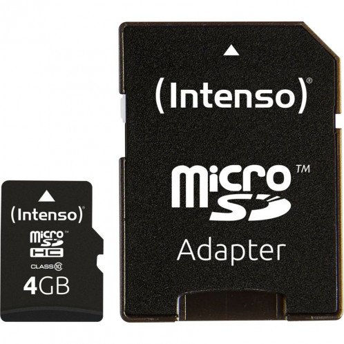 Intenso microSDHC 4GB Class 10 405932-34