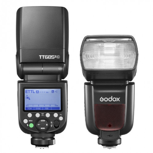 Godox TT685II-C 2.4GHz sans fil TTL HSS 1/8000S Flash Speedlite pour Canon (Noir) SG624B200-38