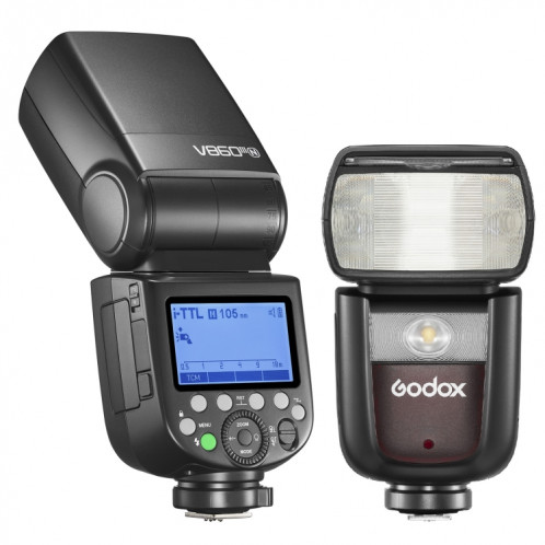 Godox V860 IIII-N 2.4GHz sans fil TTL II HSS Flash Speedlite pour Nikon (Noir) SG630B536-38