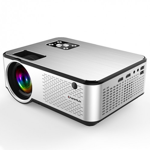 Projecteur intelligent Cheerlux C9 2800 lumens 1280x720 720P HD, prise en charge HDMI x 2 / USB x 2 / VGA / AV (noir) SC606B157-311
