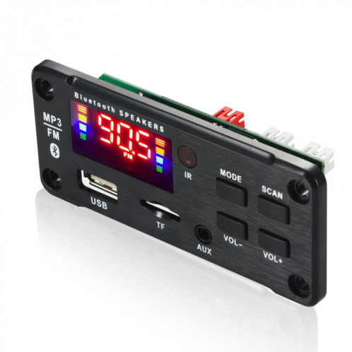 JX-916BT 12V 50W lecteur MP3 de voiture à écran couleur, prise en charge Bluetooth / FM / appel / enregistrement SH08951823-36