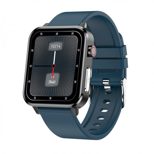 E86 1,7 pouce TFT Color Screen Smart Watch Smart Smart, Support Surveillance de l'oxygène sanguin / Surveillance de la température corporelle / Diagnostic médical Ai, Style: Sangle TPU (Bleu) SH101A1370-324