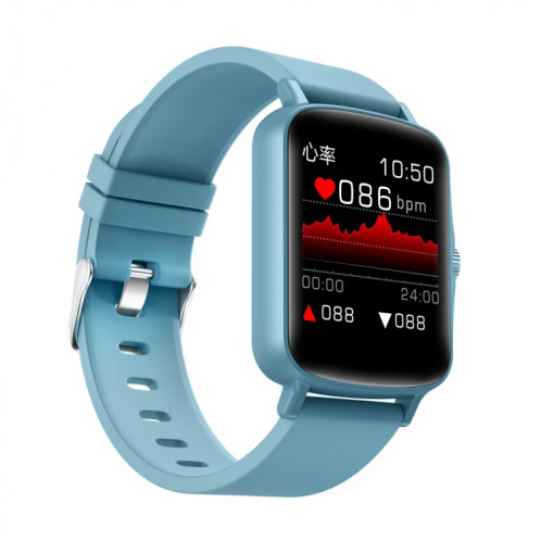 Ptone 1,44 pouces HD Touch Smreat IP67 Imperméable Smart Watch, Support Surveillance du sommeil / Surveillance de la fréquence cardiaque / Surveillance de la tension artérielle (bleu) SH701C844-39