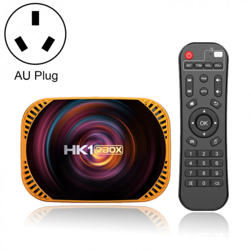 MECOOL HK1RBOX X4 4K TV Box, Android 11 Amlogic S905X4 CPU avec RC 4GB + 64 Go (plug) SM602D127-37