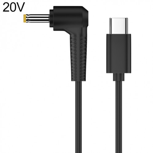 Câble adaptateur d'alimentation CC 20 V 4,8 x 1,7 mm vers Type-C SH4204173-37