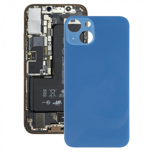 Couverture arrière de la batterie pour iPhone 13 (bleu) SH16LL392-36