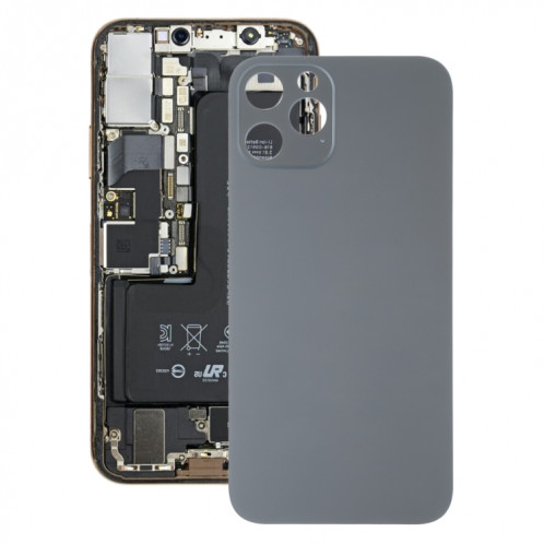 Couverture arrière de la batterie pour iPhone 13 Pro Max (Noir) SH18BL387-36