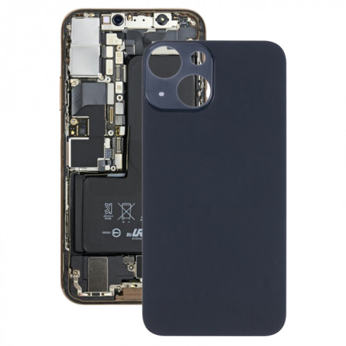 Couverture arrière de la batterie pour iPhone 13 mini (noir) SH78BL1534-36
