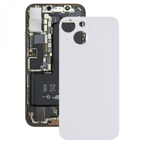 Couverture arrière de la batterie pour iPhone 13 mini (blanc) SH78WL14-36