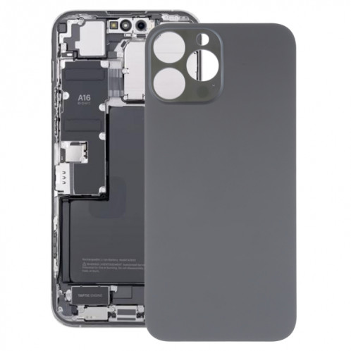 Coque arrière de batterie pour iPhone 14 Pro Max (noir) SH18BL1457-36