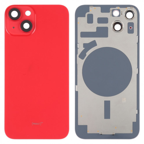 Coque arrière pour iPhone 14 avec objectif d'appareil photo (rouge) SH86RL1243-36