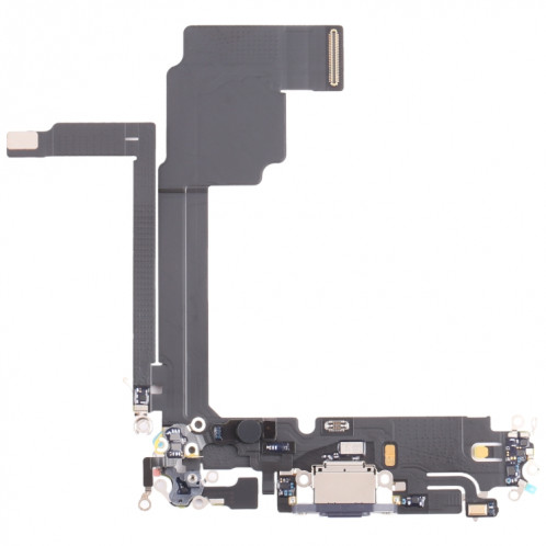 Pour iPhone 15 Pro Max Câble flexible de port de charge d'origine (bleu) SH003L758-34