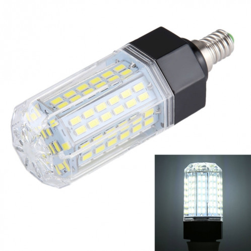 E14 112 LED 12W lumière blanche maïs LED, SMD 5730 ampoule économie d'énergie, AC 110-265V SH07WL778-38