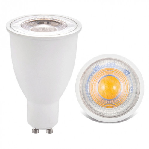 GU10 8W SMD 2835 16 LEDS 6000-6500K Haute luminosité Aucune lampe de scintillement Cup Spot Spotlight, AC 90-265V (Lumière blanche) SH94WL214-34