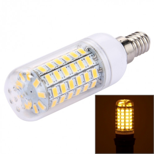 Ampoule de maïs E14 5.5W 69 LED SMD 5730 LED, AC 220-240V (blanc chaud) SH47WW1986-311