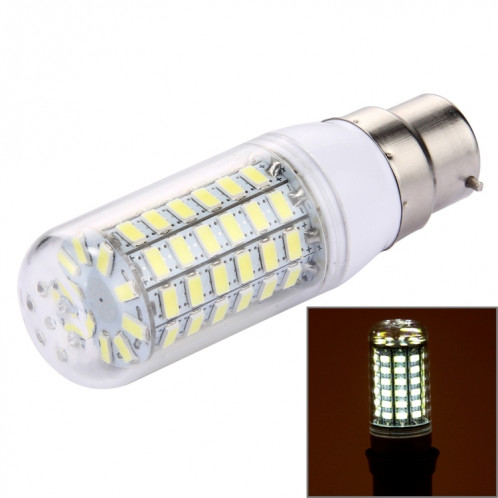 Ampoule de maïs B22 5.5W 69 LED SMD 5730 LED, AC 110-130V (lumière blanche) SH49WL1616-311