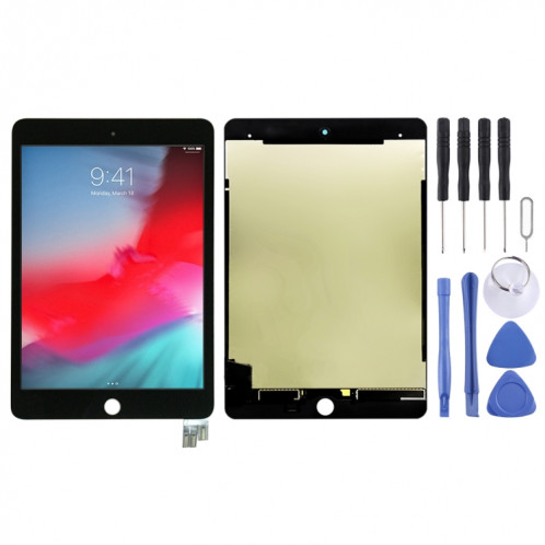 Écran LCD OEM pour iPad Mini (2019) 7,9 pouces A2124 A2126 A2133 avec numériseur complet (noir) SH077B1713-35