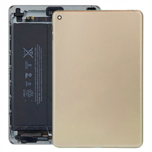 Couvercle de boîtier de batterie pour iPad Mini 4 (version WiFi) (Gold) SH01JL172-36