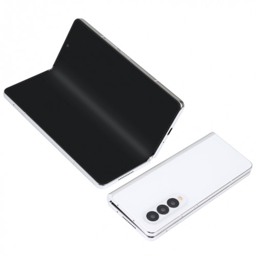 Pour Samsung Galaxy Z Fold4 Écran noir Faux modèle d'affichage factice non fonctionnel (blanc) SH006W1488-37