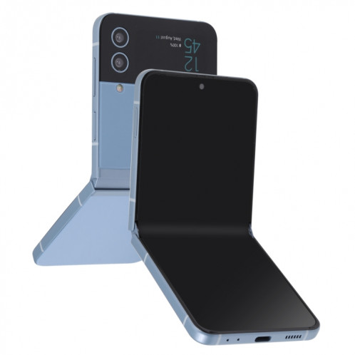 Pour Samsung Galaxy Z Flip4 Black Screen Non-Working Fake Dummy Display Model (Bleu) SH872L372-36