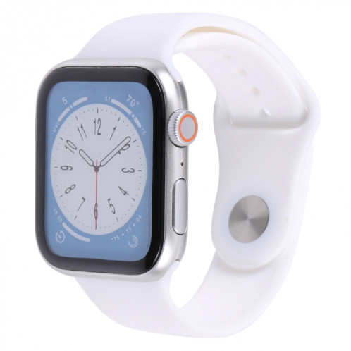 Pour Apple Watch SE 2022 Écran couleur 44 mm Faux modèle d'affichage factice non fonctionnel (blanc) SH892W1510-35
