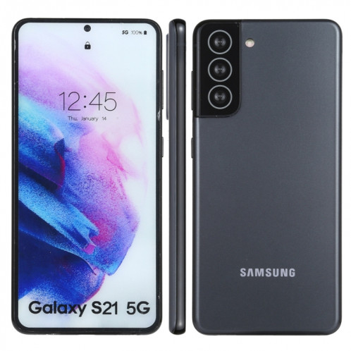 Écran couleur faux modèle d'affichage factice non fonctionnel pour Samsung Galaxy S21 5G (noir) SH709B1684-36