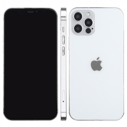Modèle d'affichage factice non fonctionnel non fonctionnel pour l'écran noir pour iPhone 12 Pro Max (6,7 pouces), Vesion léger (blanc) SH797W1100-38