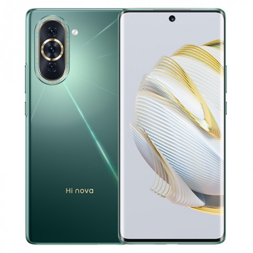 Huawei Hi nova 10 5G, 8 Go + 256 Go, caméra frontale 60MP, version chinoise, Caméras triple arrière, identification d'empreintes digitales à l'écran, 6,67 pouces HarmonyOS 3 Qualcomm Snapdragon 778G 5G Octa Core SH384G130-39