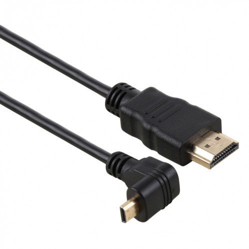 Câble d'adaptateur de connecteur mâle plaqué or inversé HDMI mâle 30 cm 4K HDMI vers micro HDMI SH03931380-35