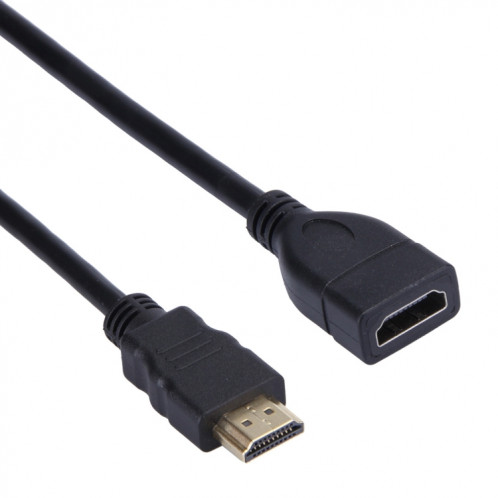 Câble adaptateur HDMI 19 broches mâle vers HDMI 19 broches femelle 30 cm haute vitesse SH0827258-34