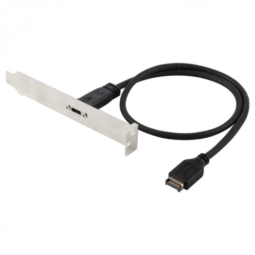 Câble de connecteur de câble d'extension USB-C / Type-C femelle à USB 3.1 de 50 cm SH13931114-34