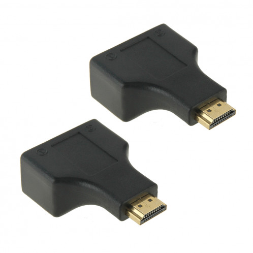 Câble d'extension réseau 30 m HDMI vers port double RJ45 par Cat HD 5e / 6 SH15681095-36