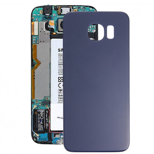 iPartsAcheter pour Samsung Galaxy S6 / G920F couvercle arrière de la batterie (bleu foncé) SI77DL535-36