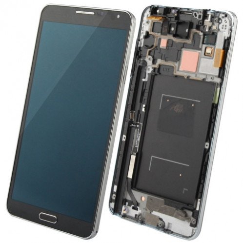 iPartsAcheter pour Samsung Galaxy Note III / N9006 Écran LCD Original + Écran Tactile Digitizer Assemblée avec Cadre (Noir) SI607B1202-310