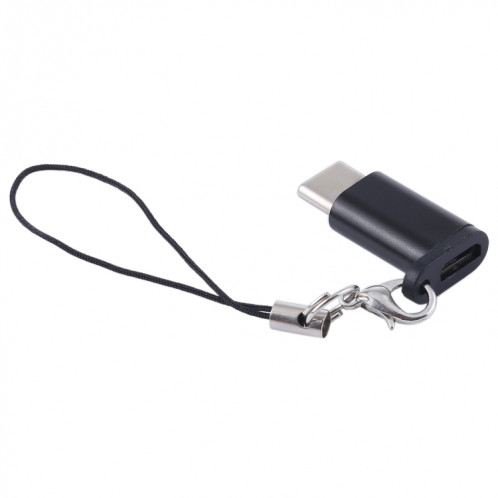Mini adaptateur de convertisseur USB vers Type-C et USB-C portable avec OTG (noir) SH701B983-34