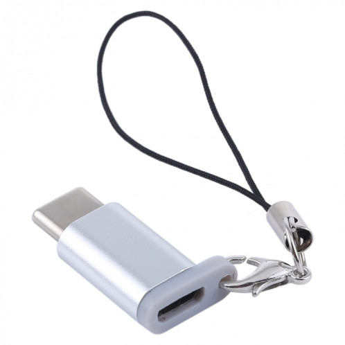 Mini adaptateur de convertisseur USB vers Type-C et USB-C portable avec OTG (blanc) SH701W259-34