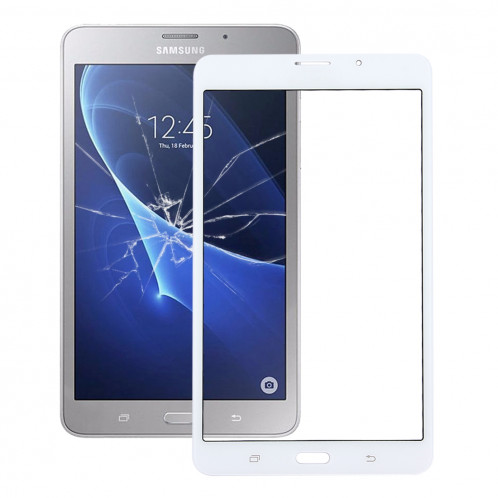 iPartsAcheter pour Samsung Galaxy Tab A 7.0 LTE (2016) / T285 Lentille extérieure en verre (blanc) SI14WL1661-36