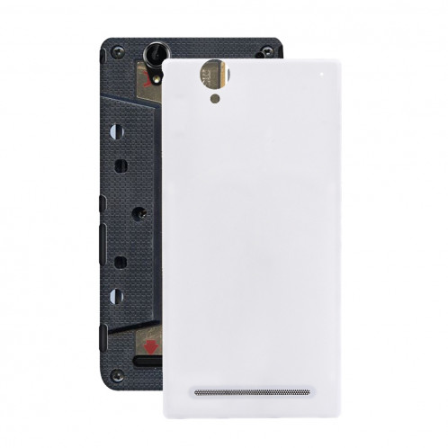 iPartsAcheter pour Sony Xperia T2 Ultra couvercle de la batterie arrière (blanc) SI92WL158-36