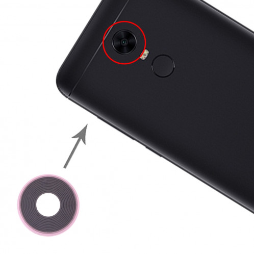10 lentilles de protection pour PCS pour Xiaomi Redmi 5 Plus (rose) SH383F852-35