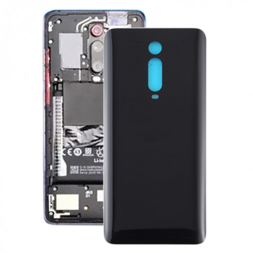 Cache arrière de batterie pour Xiaomi Redmi K20 / K20 Pro / Mi 9T / Mi 9T Pro (Noir) SH64BL1004-36