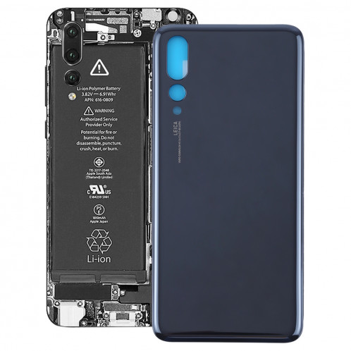 Couverture arrière pour Huawei P20 Pro (Noir) SH74BL1124-36