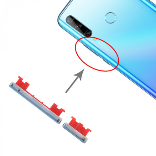 Touches latérales pour Huawei Enjoy 10 Plus (bleu) SH177L240-35