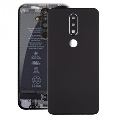 Cache arrière de batterie avec objectif pour Nokia X6 (2018) / 6.1 Plus TA-1099 (noir) SH19BL1483-36