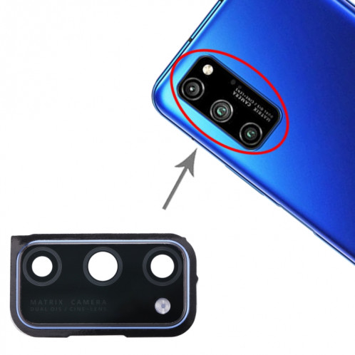 Cache objectif d'origine pour Huawei Honor V30 Pro (bleu) SH705L562-35