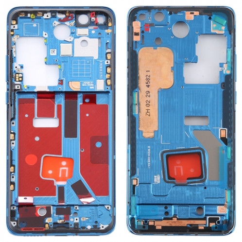 Cache-cadre central d'origine avec touches latérales pour Huawei P40 Pro (bleu) SH710L980-36